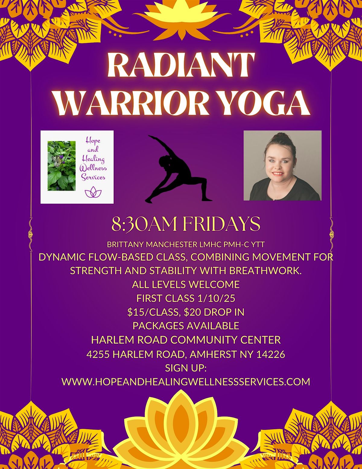 Radiant Warrior Yoga