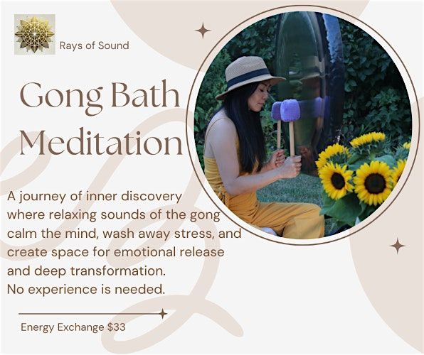 Gong Bath Meditation - Port Moody