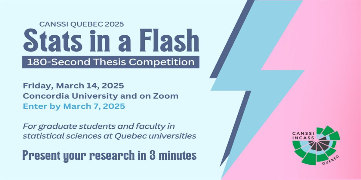 CANSSI Quebec 2025 Stats in a Flash Competition