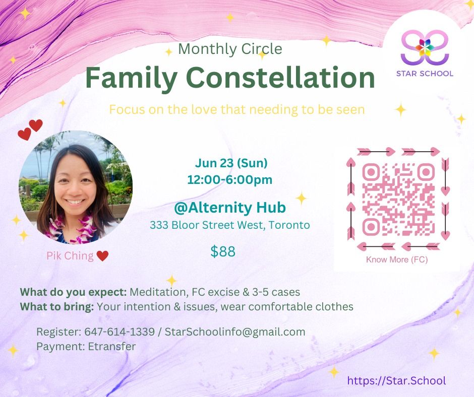 In Person Family Constellation Workshop