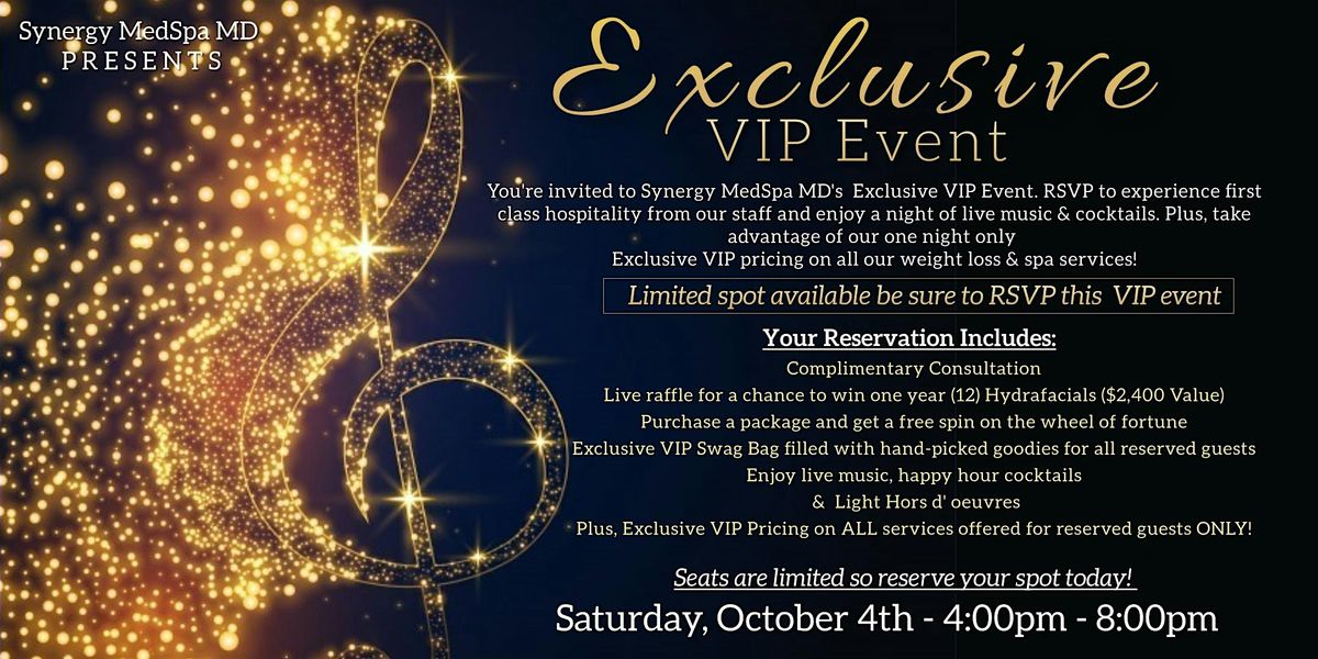Exclusive VIP Event