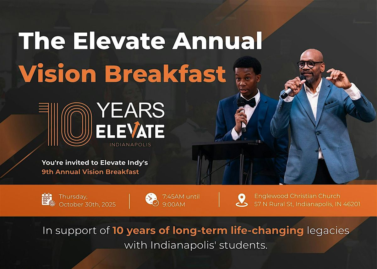 9th Annual Elevate Indianapolis Vision Breakfast