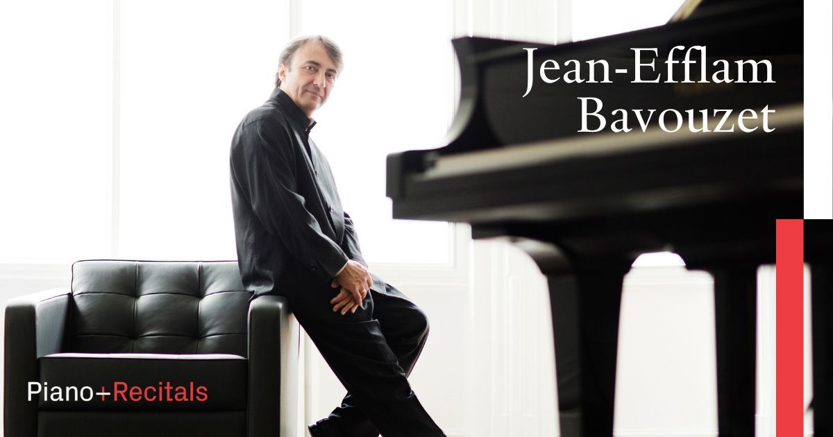 Piano+ and Snow Concert Hall Present Jean-Efflam Bavouzet in Canberra