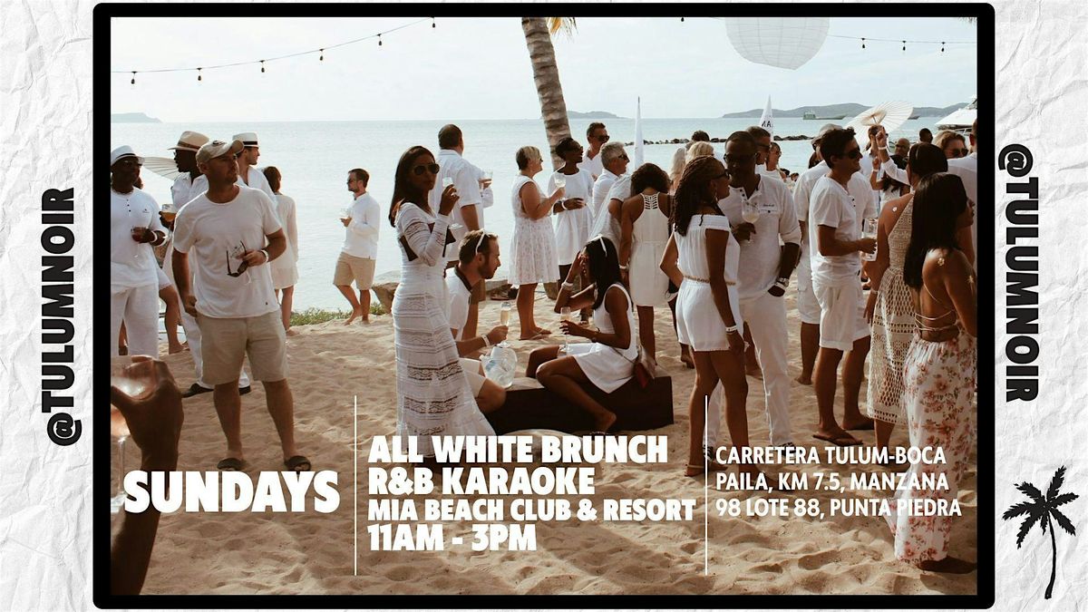 Noir Sundays All White Karaoke Brunch - R&B