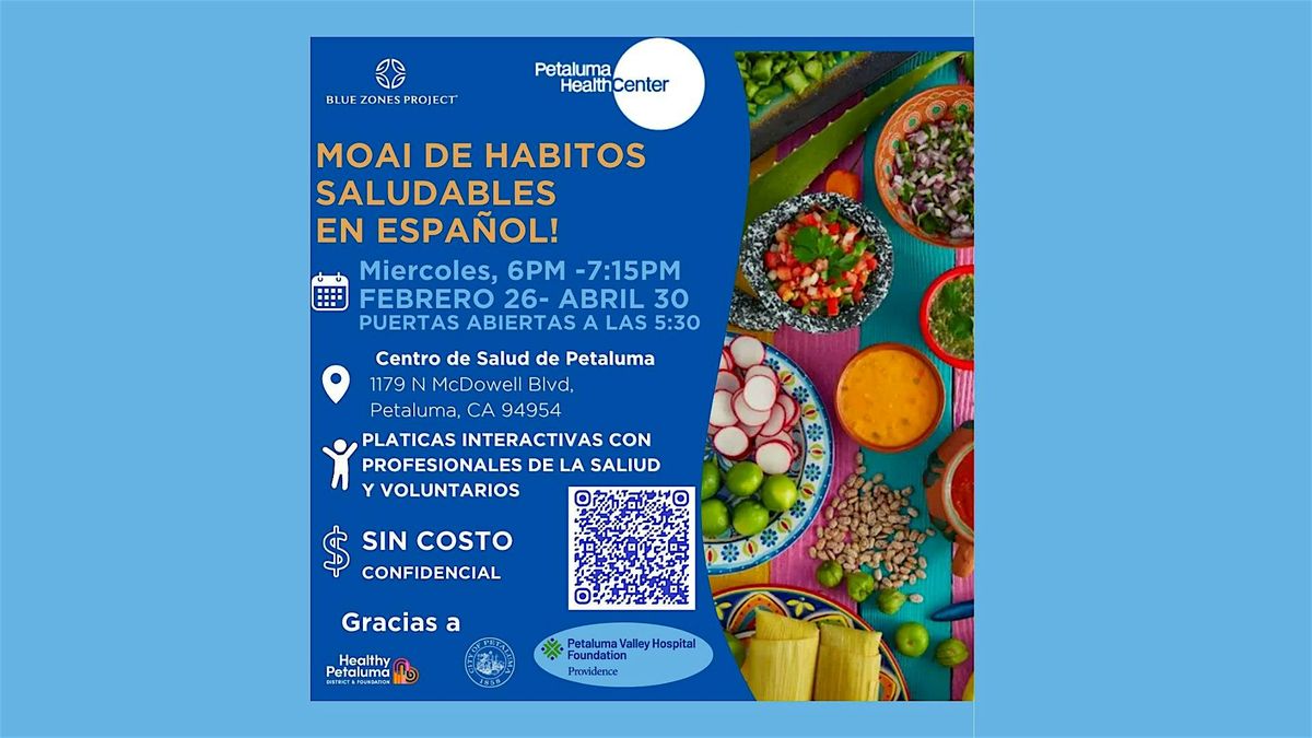 Blue Zones Project Petaluma: Grupo de Habitos Saludables