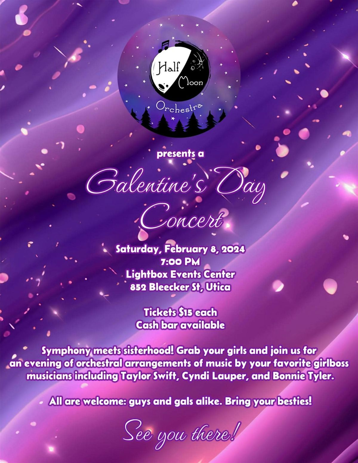 Half Moon Orchestra presents a Galentine's Day Concert