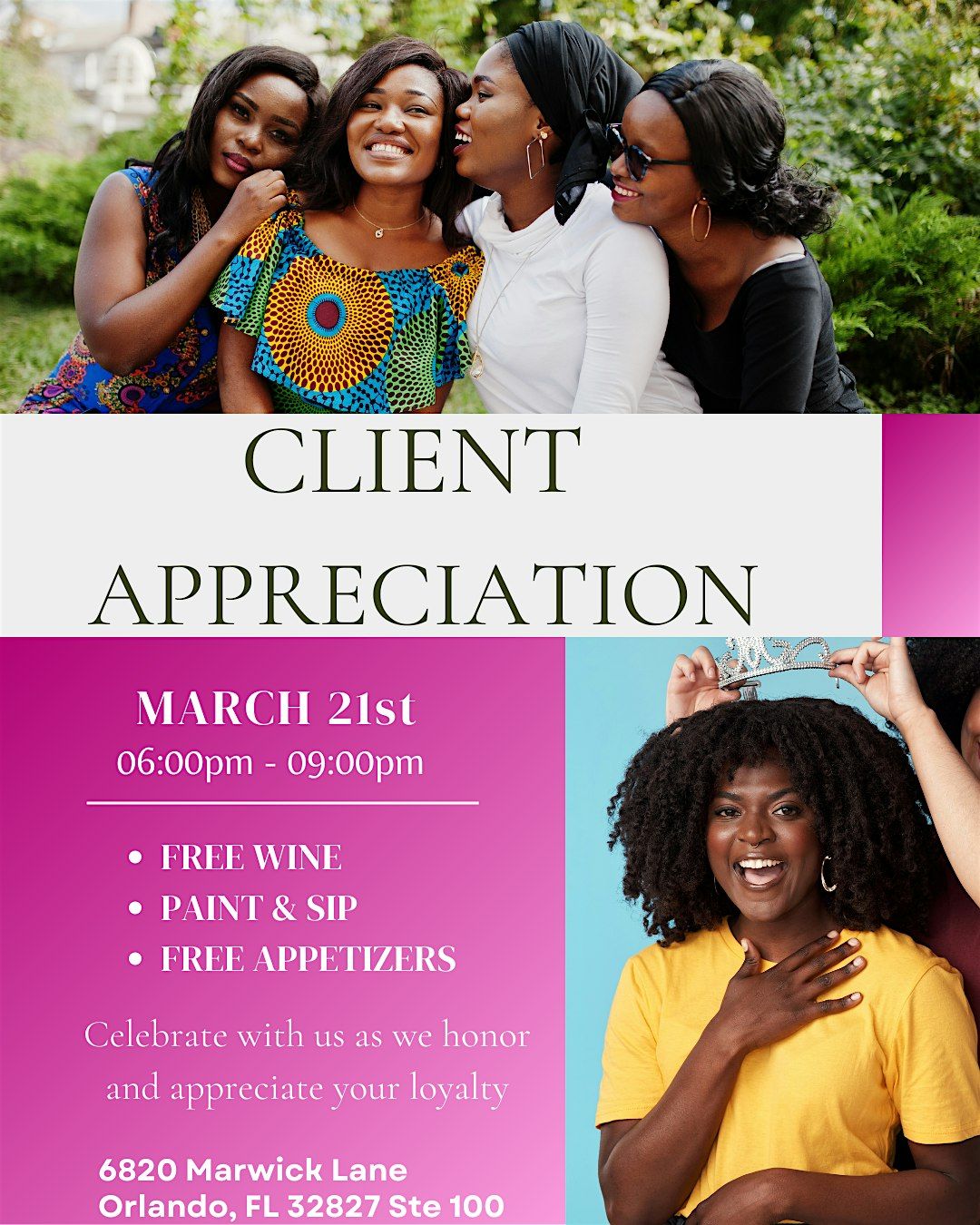 CLIENT APPRECIATION