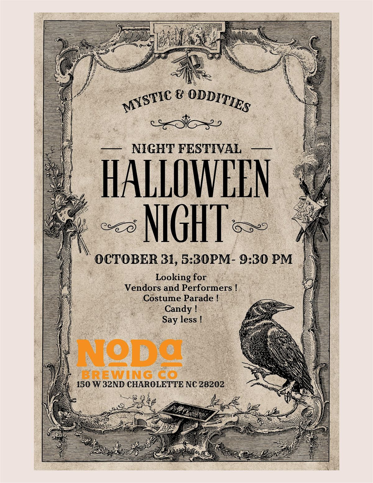 Mystic & Oddity Night Festival - Halloween