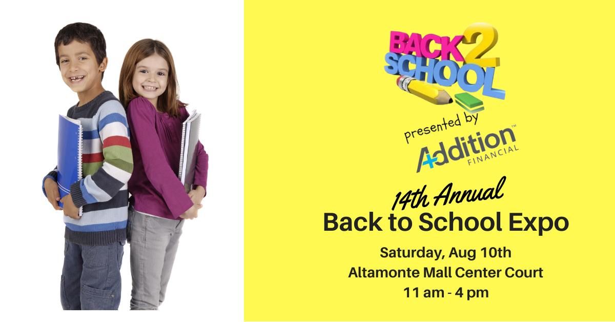 14th Annual Back to School Expo