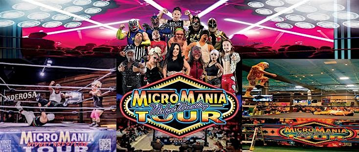 MicroMania Midget Wrestling: Rancho Cordova, CA at Louie\u2019s Lounge Night 2