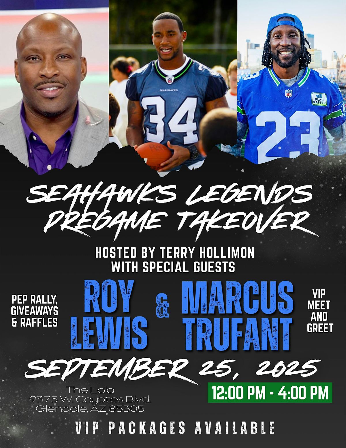 Seahawks Legends Pregame Takeover