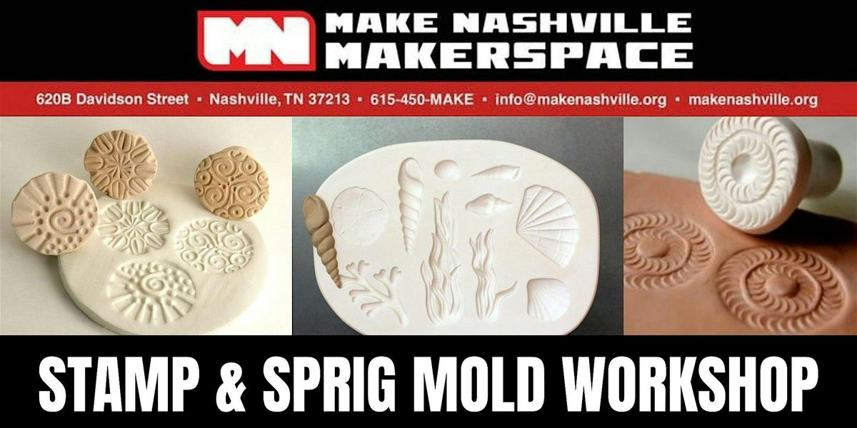 Stamp and Sprig Mold Making Workshop