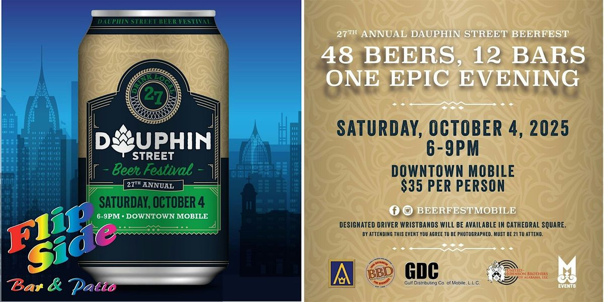 27th Annual Dauphin Street BeerFest