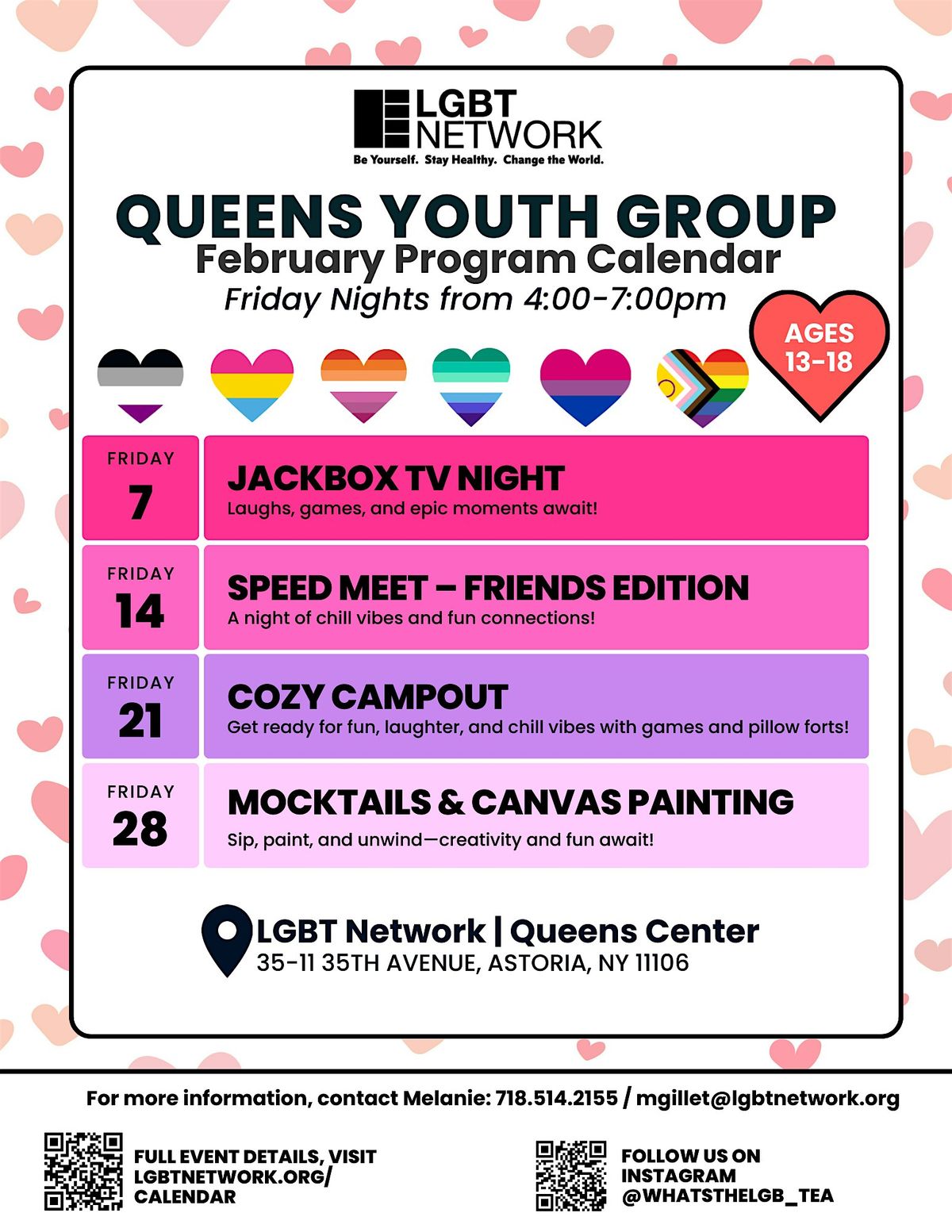 Queens Youth Group \u2013 Friendship Speed Meet