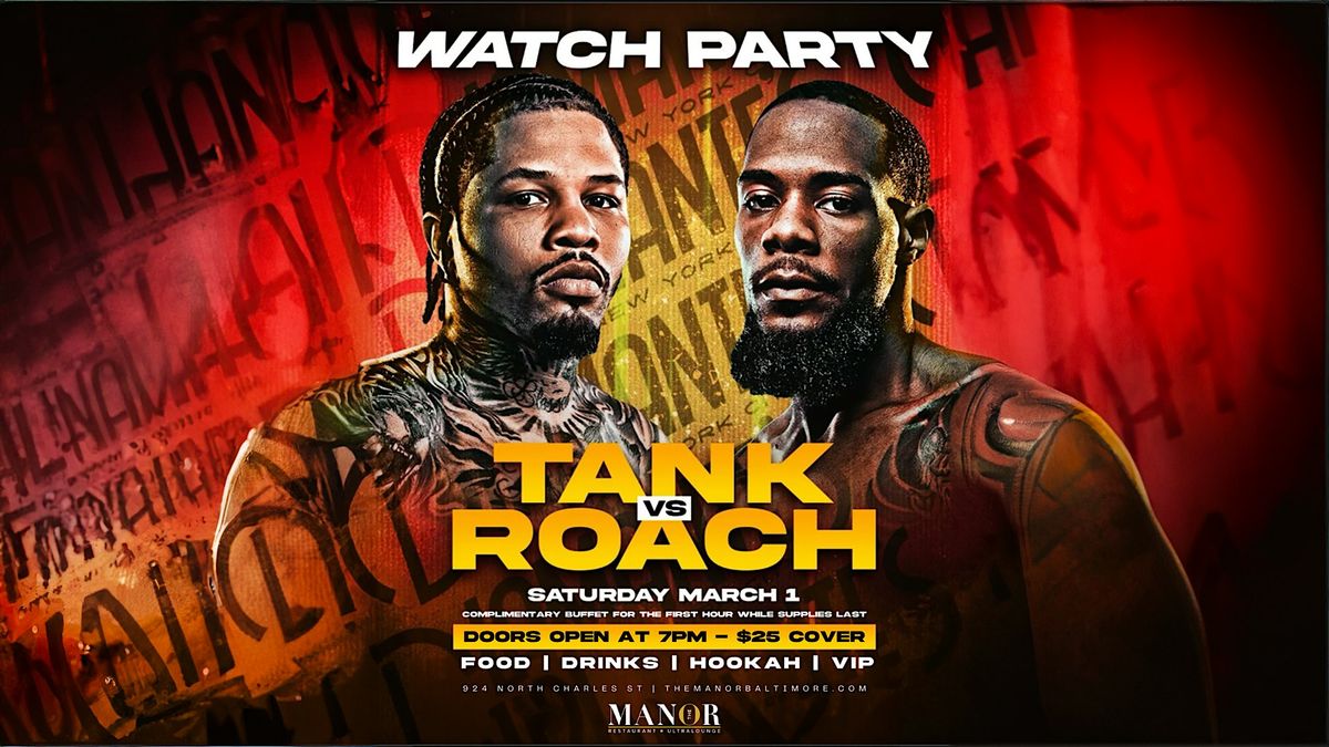 Davis VS Roach Watch Party