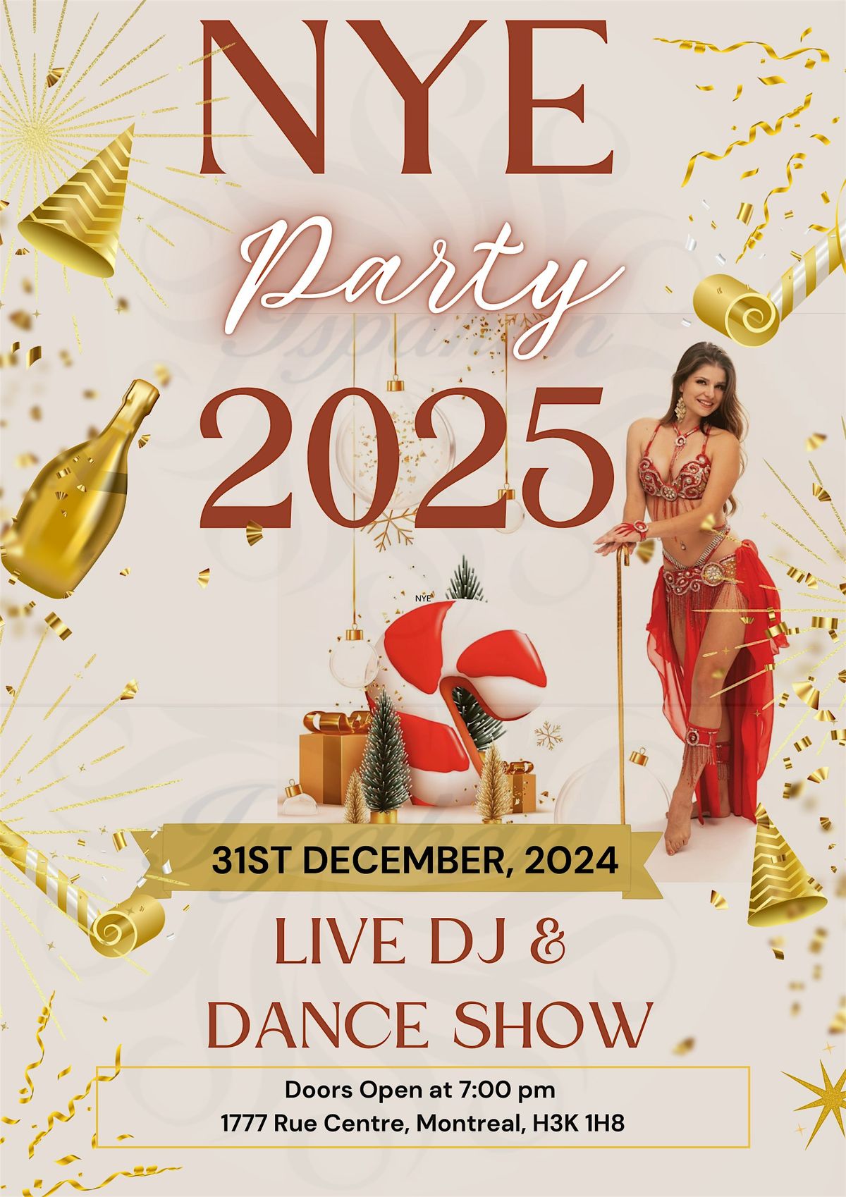 New Year Eve Party ( Persian) -2025 Live DJ and Dance show