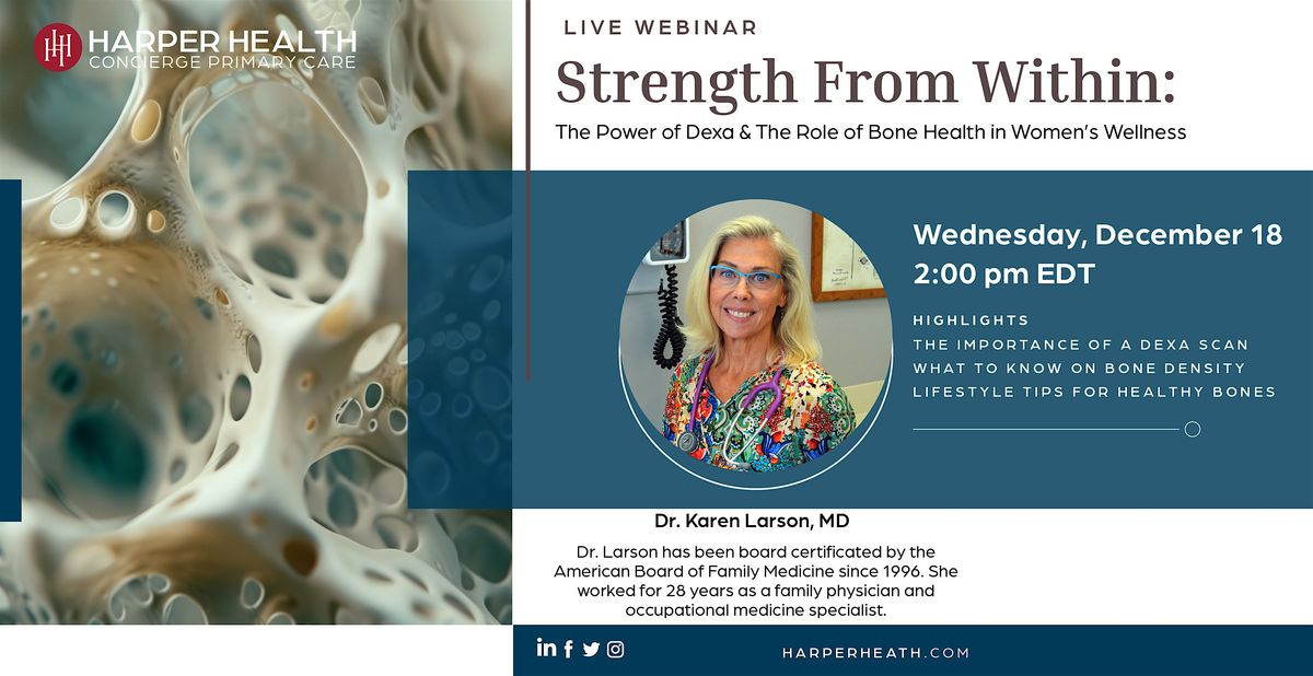 Strength From Within: The Power of Dexa & The Role of Bone Health in Women\u2019