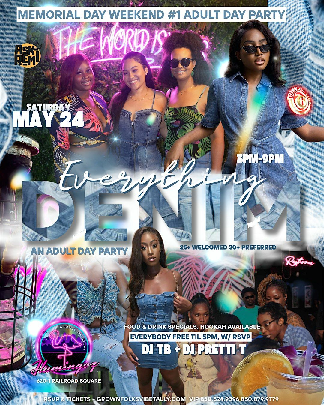 "Everything Denim" - an Adult Day Party Exclusive