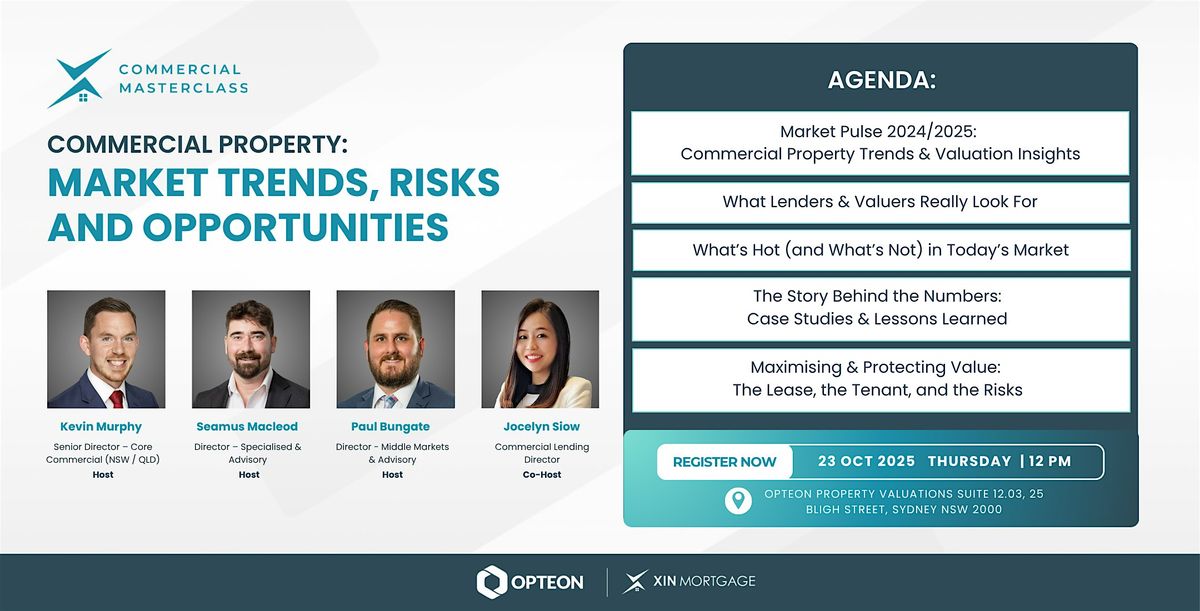 Commercial Porperty Market Trends, Risks  and Opportunities