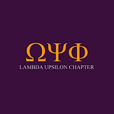 Omega Psi Phi Fraternity, Inc. Lambda Upsilon Chapter