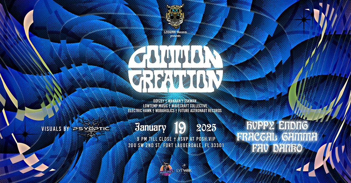 LYTWRK Records presents Common Creation