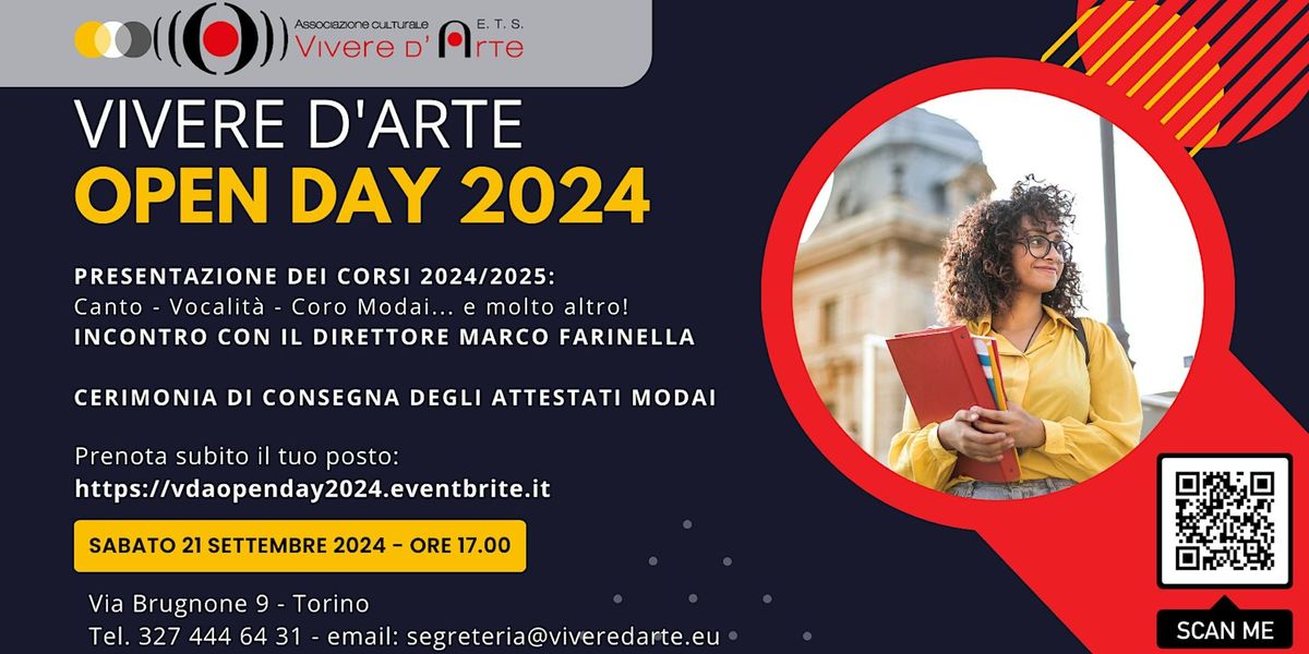 Vivere d'Arte OPEN DAY 2024