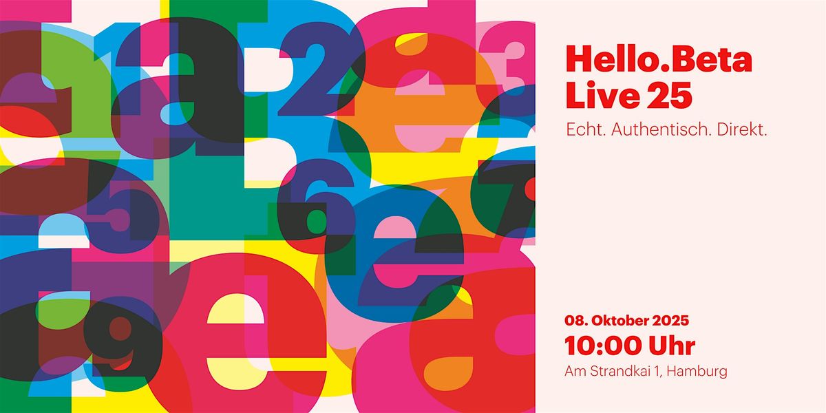 Hello.Beta Live 25