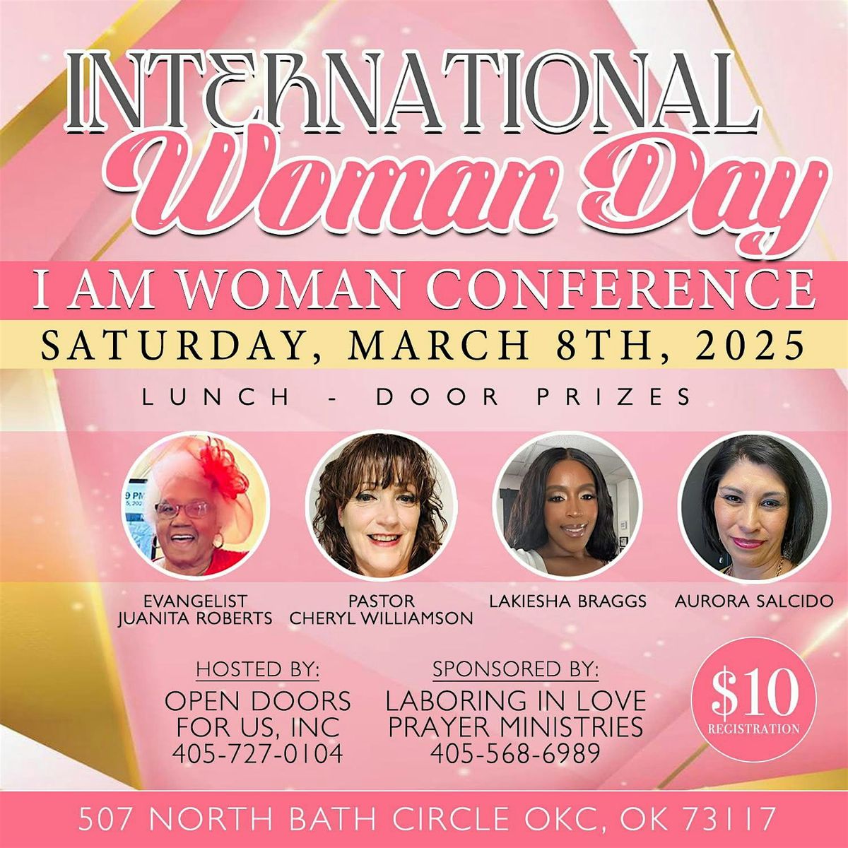 I Am Woman International Women's Day Conferences