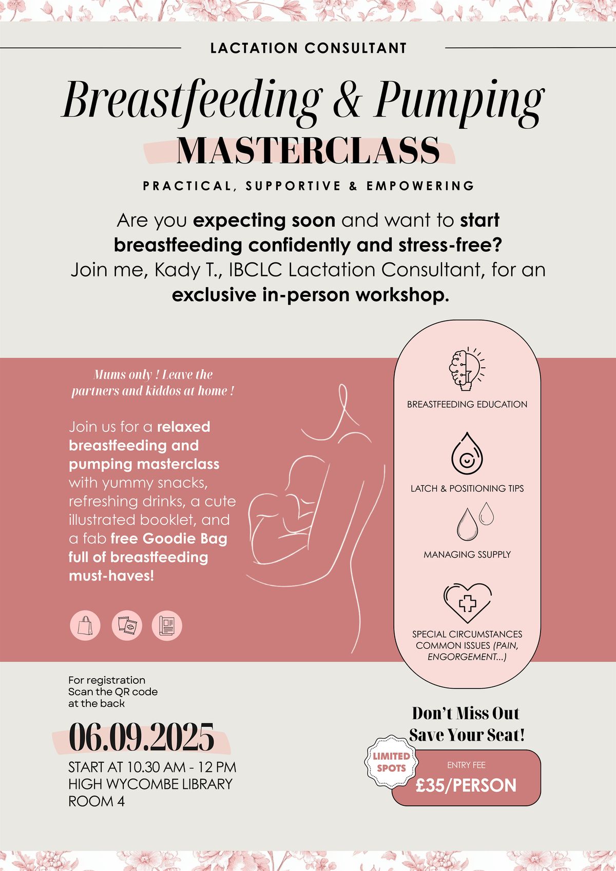BREASTFEEDING & PUMPING MASTERCLASS