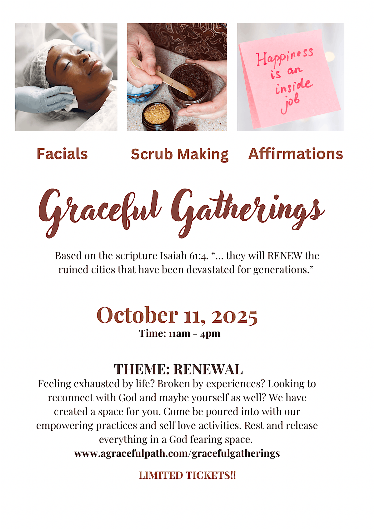 Graceful Gatherings Mini Retreat