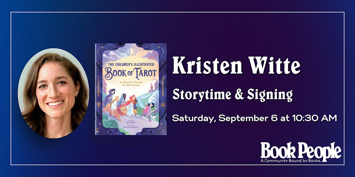 BookPeople Presents: Kristen Witte-The Children's Illustrated Book of Tarot