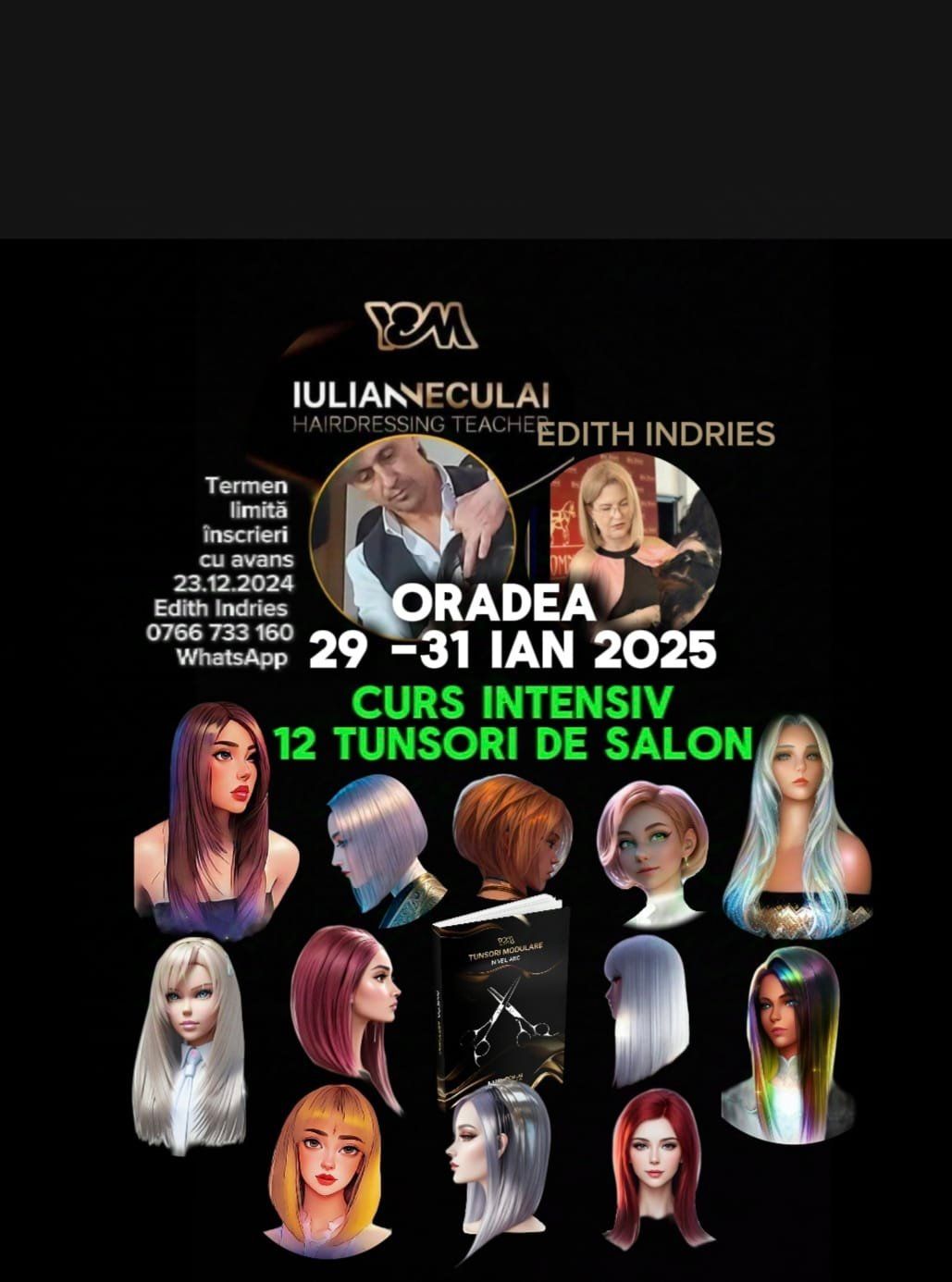 CURS INTENSIV 12 TUNSORI DE SALON