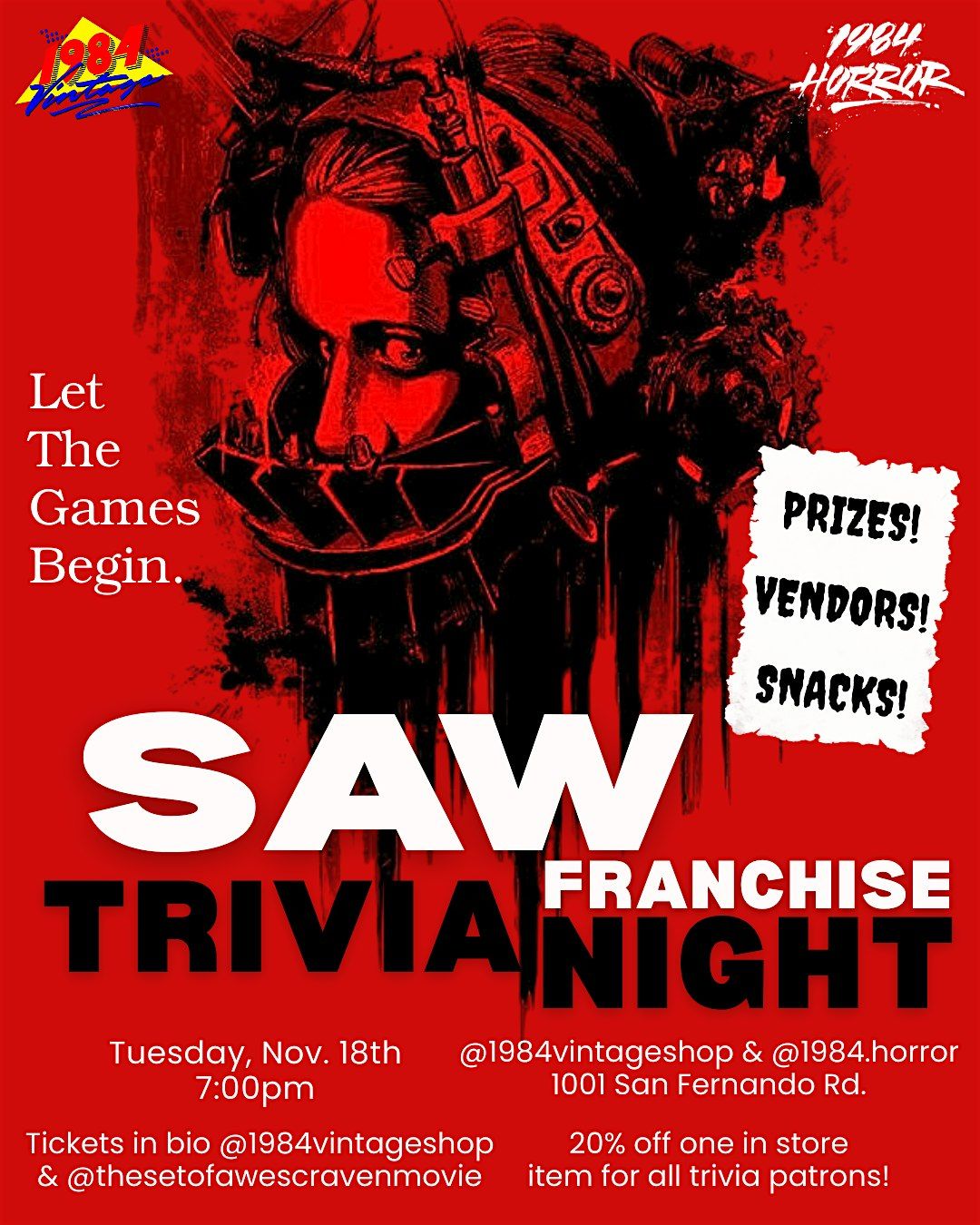Saw Franchise Trivia Night
