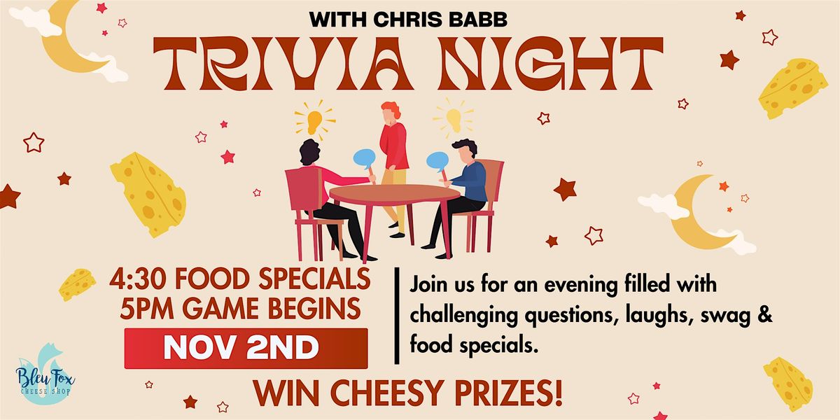 Trivia & Cheesy Night