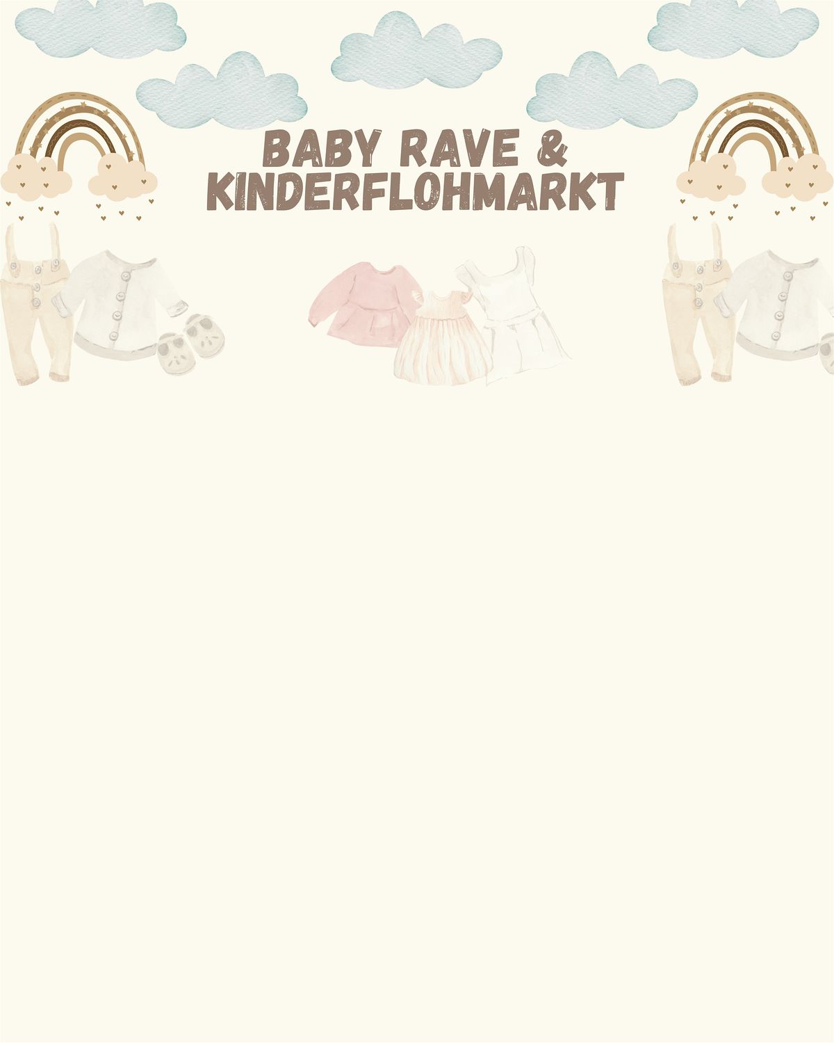 Kinderflohmarkt & Baby Rave