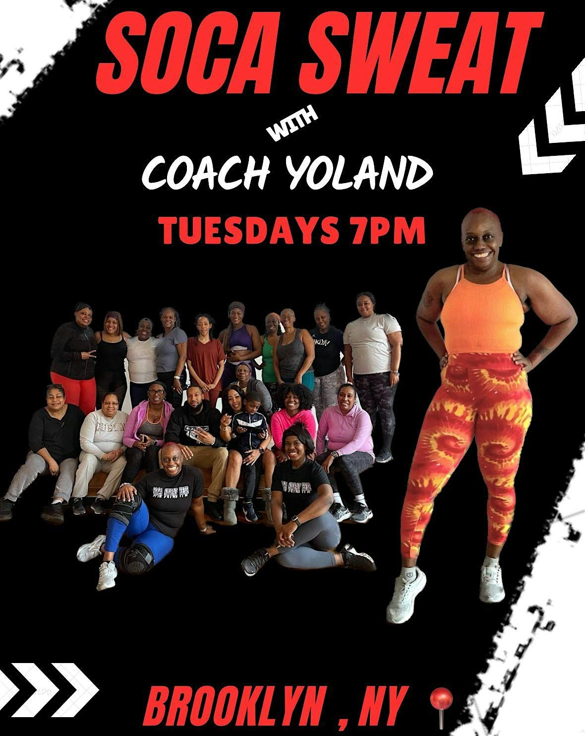 Soca Sweat Fete, SOCA FITNESS PARTY