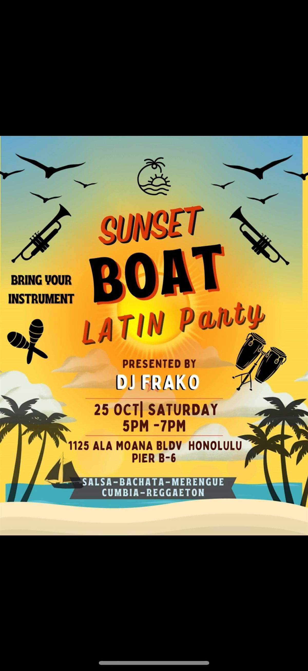 SUNSET LATIN PARTY