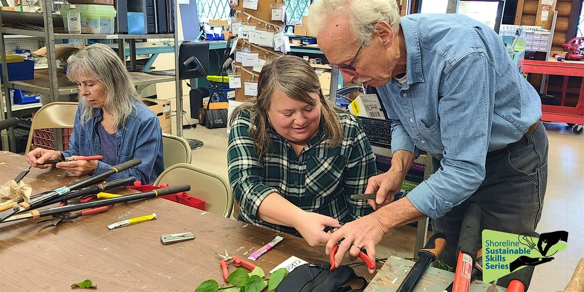 Tool Sharpening (Shoreline Sustainable Skill Series)