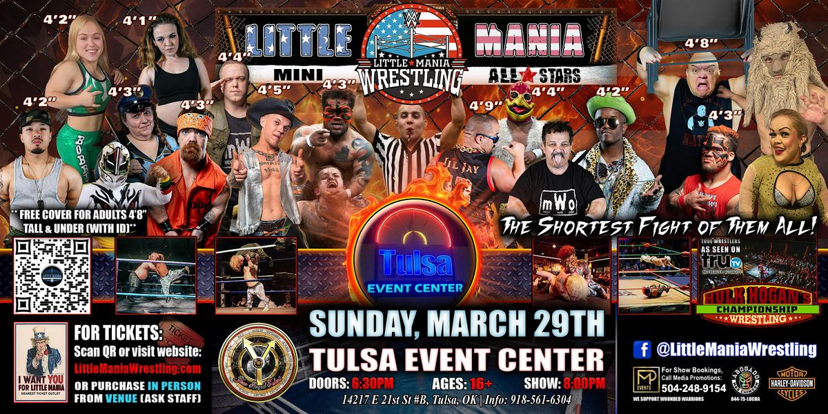Tulsa, OK - Little Mania Mini Wrestling @ Tulsa Event Center