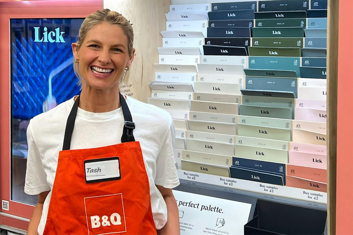 Lick at B&Q - Free colour consultations with interior designer Tash!