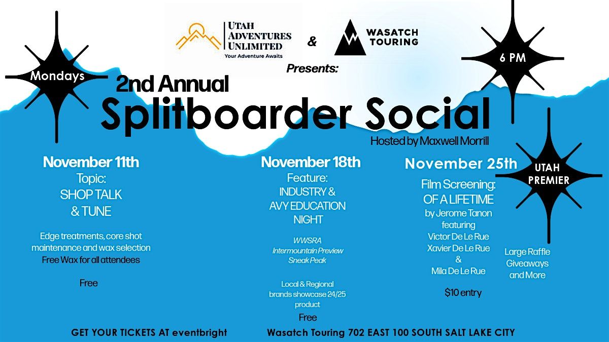 2nd Annual Splitboard Social