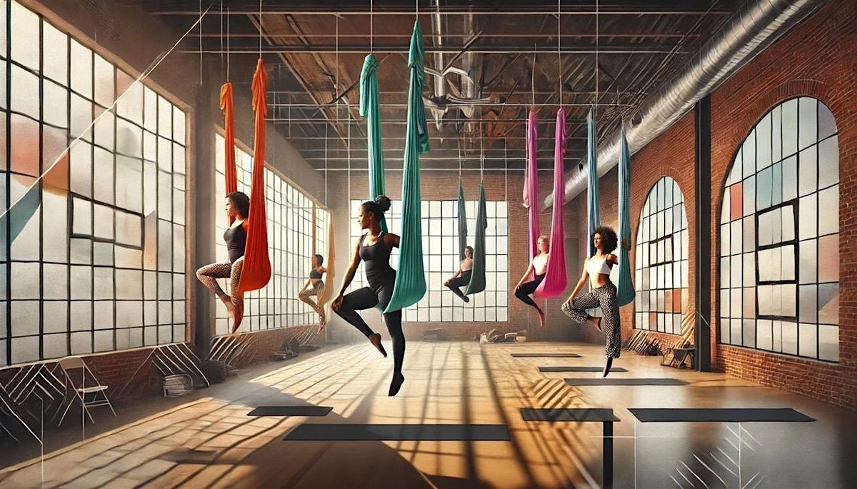 Aerial Yoga Workshop: Elevating Joy Through Movement