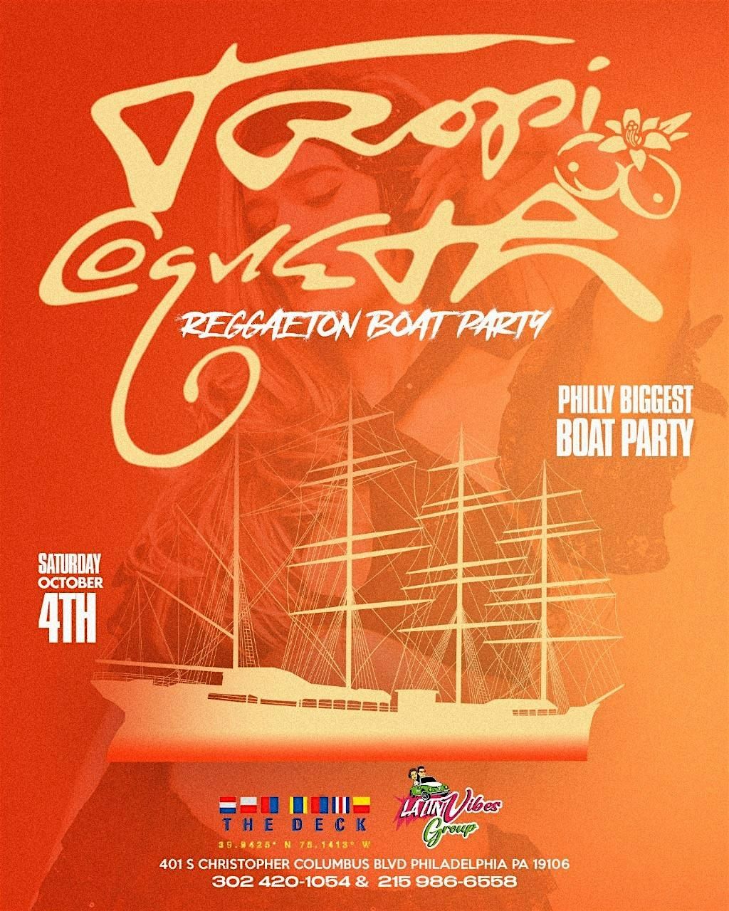 TROPICOQUETA REGGAETON BOAT PARTY\/ MOSHULU