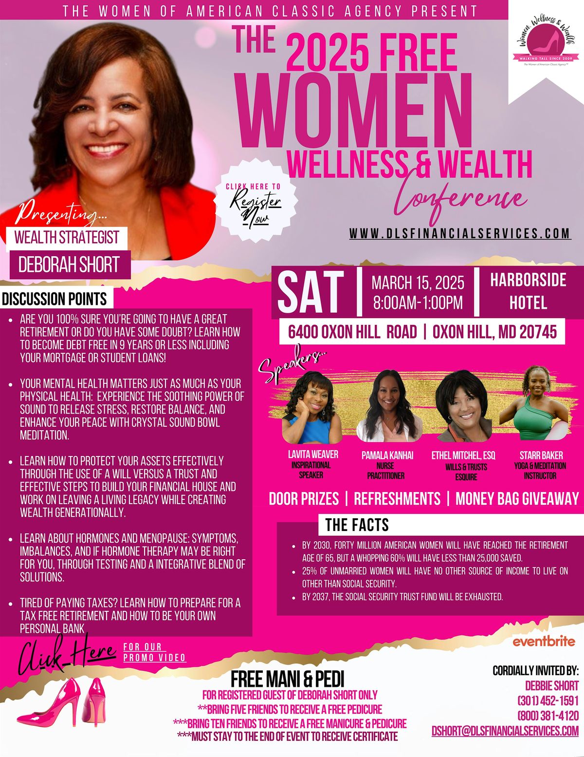 2025 FREE WOMEN, WELLNESS & WEALTH CONFERENCE