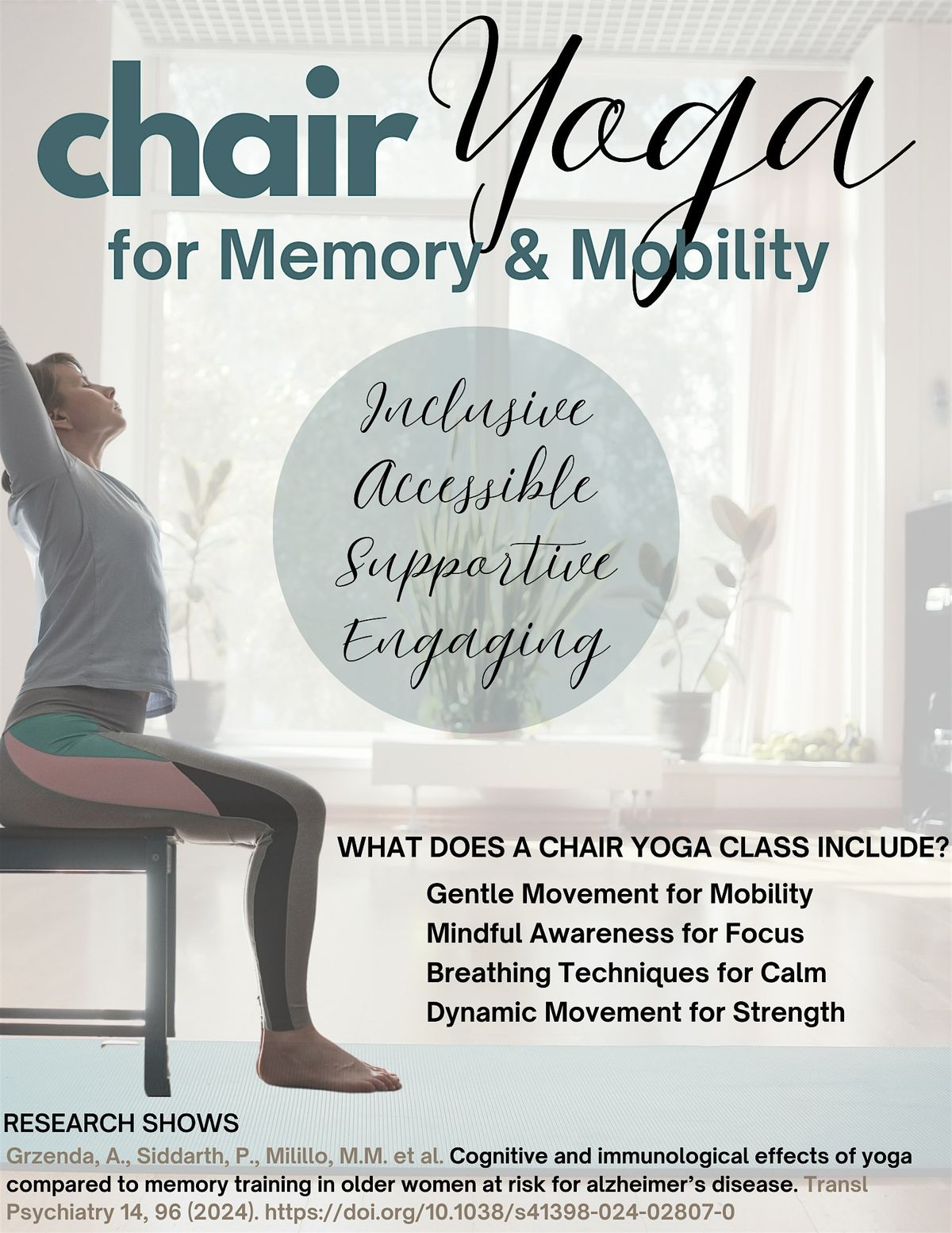 Chair Yoga for Memory and Mobility