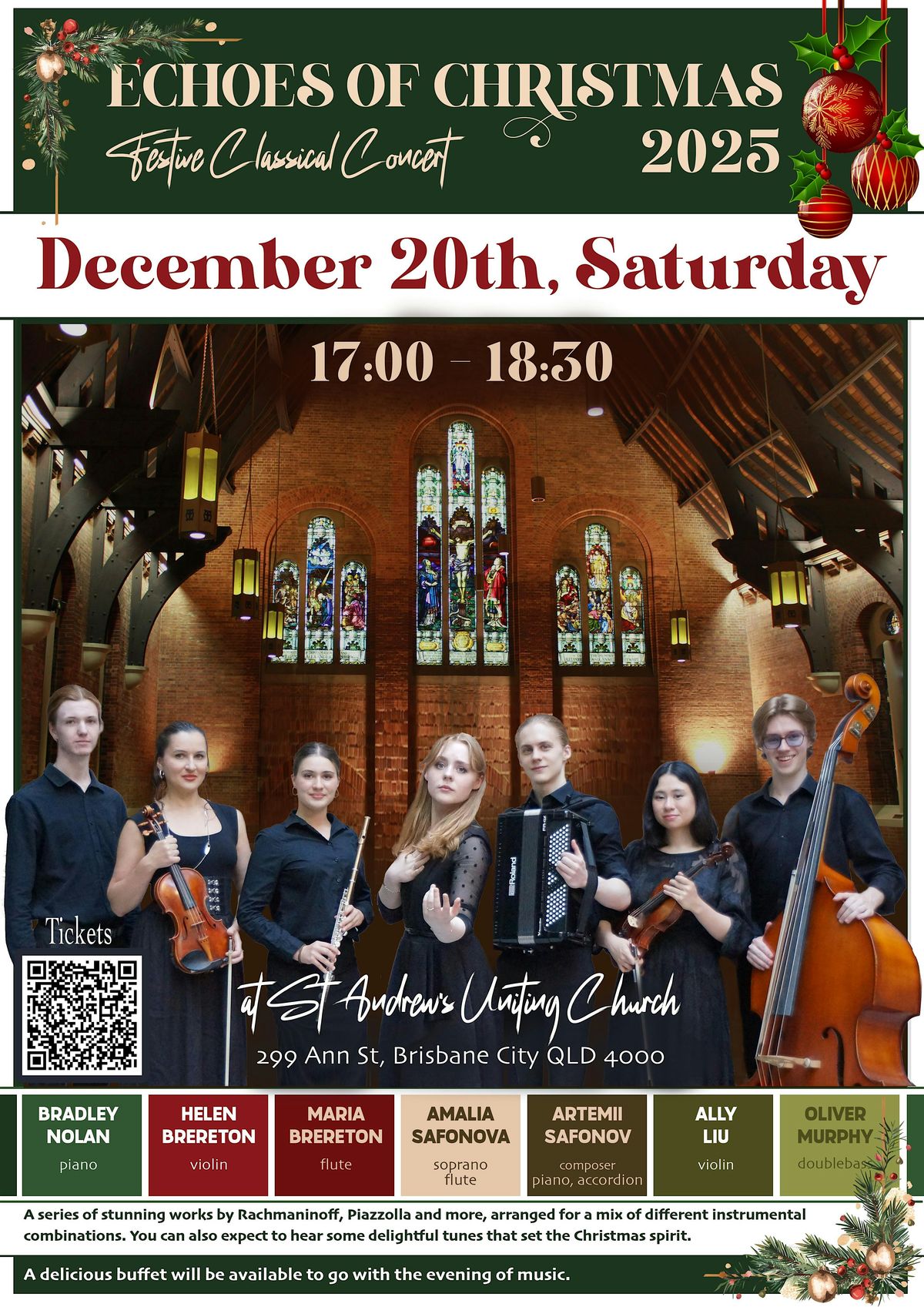 Echoes of Christmas 2025 \u2014 Festive Classical Concert