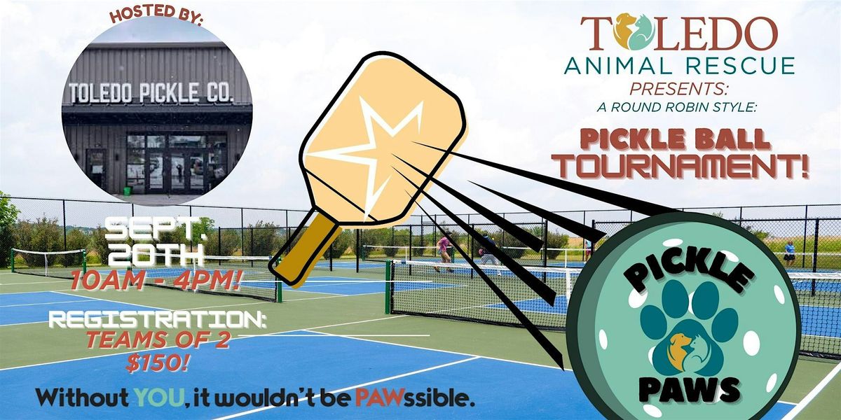Pickle Paws Pickleball Tournament