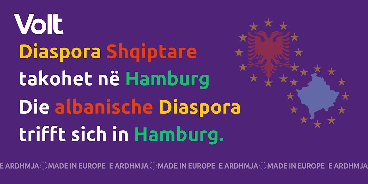 Diaspora Shqiptare takohet n\u00eb Hamburg