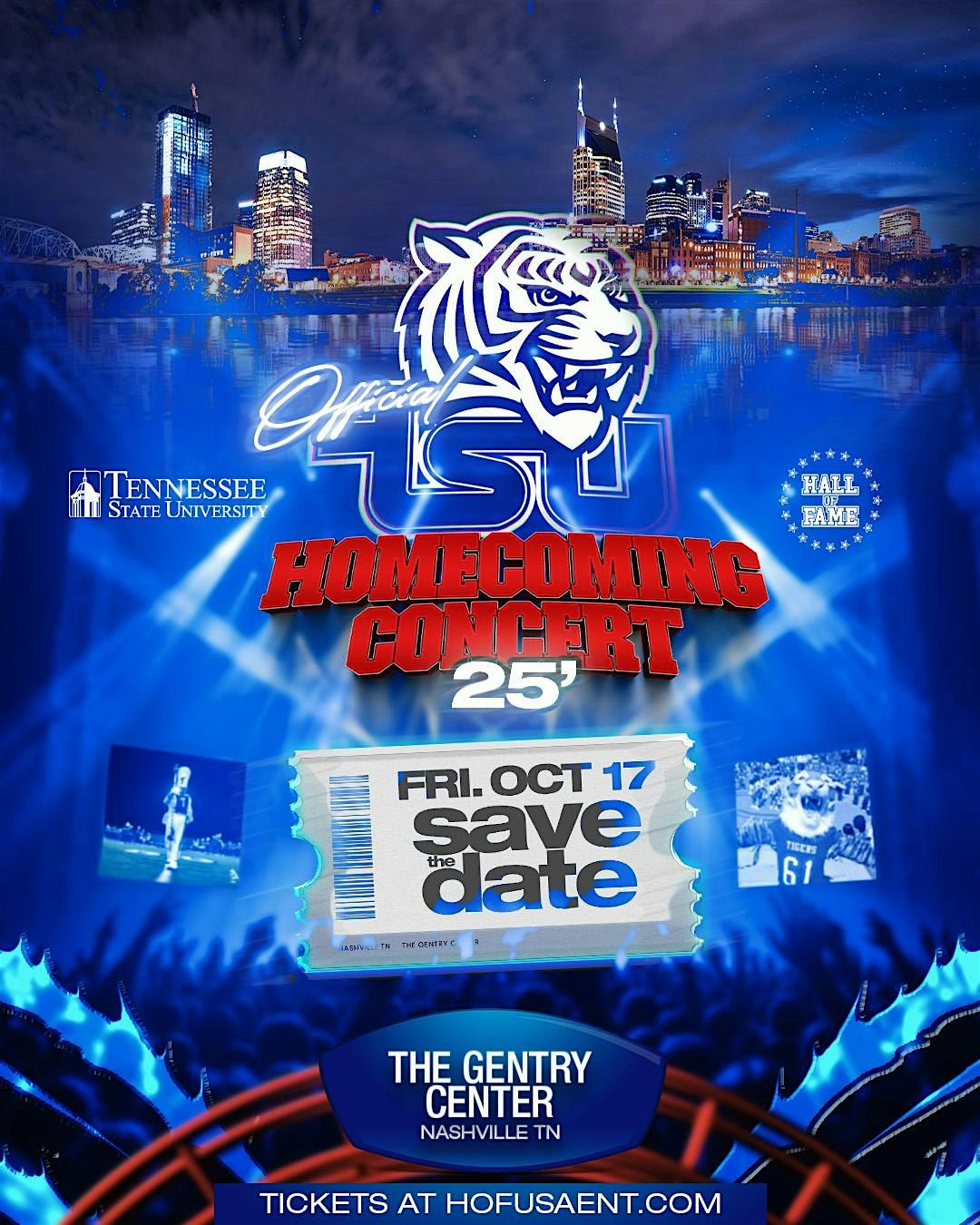 TENNESSEE STATE UNIVERSITY OFFICIAL HOMECOMING CONCERT 2025