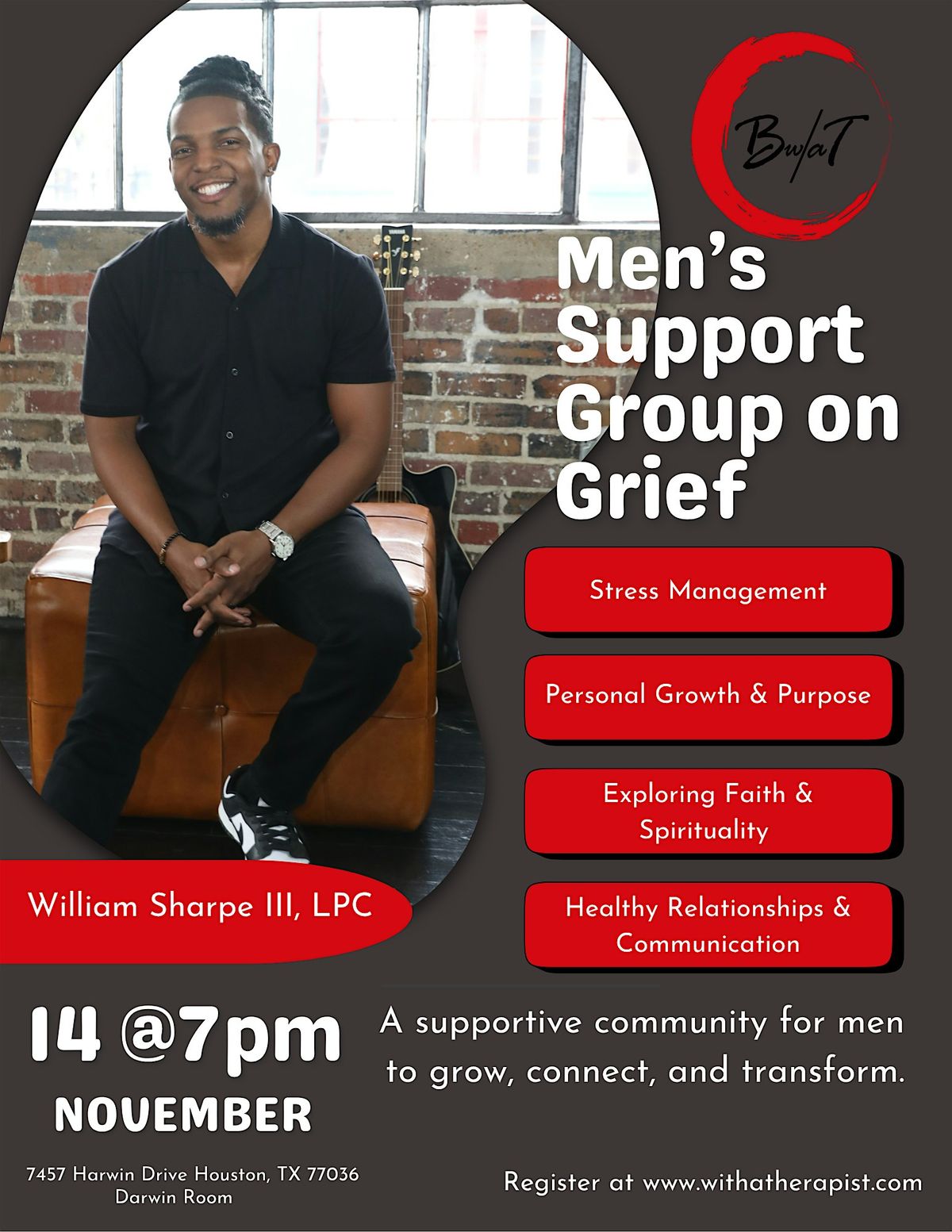Unbreakable Men's Group: Navigating Grief